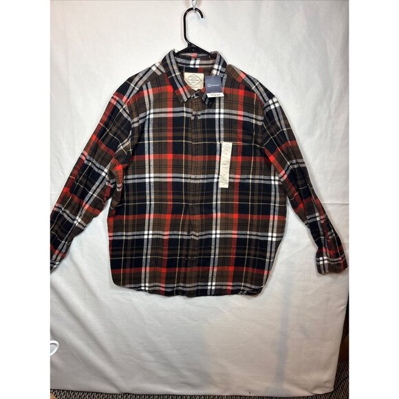 St. John bay  button down shirt xl plaid - Picture 2 of 16